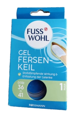 Fusswohl Gel Fersenkeil  1 Paar NEU OVP - Bild 1 von 2