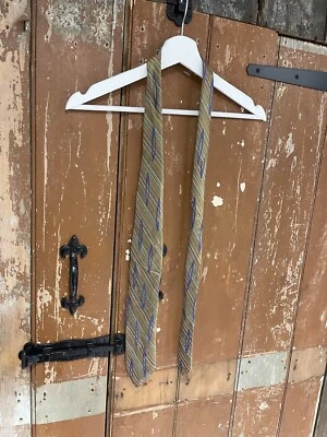 Corbata de seda multicolor Jaeger para hombre Foto 1 de 4