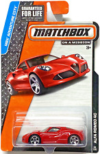 2014 Matchbox ALFA ROMEO 4C RED #99/120-MBX ADVENTURE CITY IN PROTECTO PACK