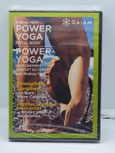 RODNEY YEE'S POWER YOGA TOTAL BODY GAIAM DVD NEW - Picture 1 of 2