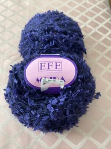 Yarn - Filati FF - Moira   50g 82 yds purple nylon acrylic mohair - Picture 1 of 4