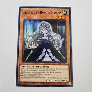 Ghost Belle & Haunted Mansion - SDCB-EN015 - NM - Common - 1st Ed - Yugioh - Picture 1 of 3