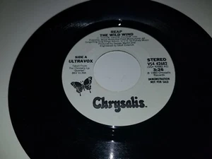 ULTRAVOX Reap The Wild Wind CHRYSALIS 42682 PROMO 45 VINYL 7" RECORD - Picture 1 of 2