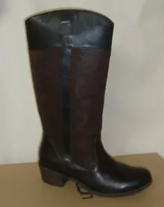 UGG Cassis Lodge Leather Tall Riding Style Boots Women's Size US 9 NEW - Picture 1 of 8