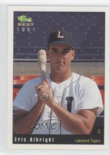 1991 Classic Best Lakeland Tigers Eric Albright #14