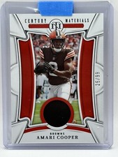 2022 Amari Cooper Panini National Treasures Century Materials /99