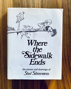 Shel Silverstein WHERE THE SIDEWALK ENDS 1974 Hardcover Dust Jacket - Imagen 1 de 11