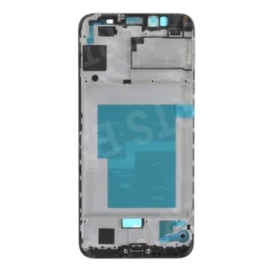 COVER ALLOGGIO DISPLAY FRAME PER HUAWEI Y6 2018 NERO ATU-L11 CORNICE VETRO NERO - Imagen 1 de 1