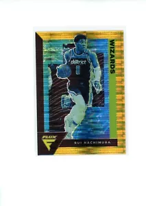 2020 Panini Flux Rui Hachimura #175 Factory Set Gold Pulsar Prizm Lakers Wizards - Picture 1 of 2
