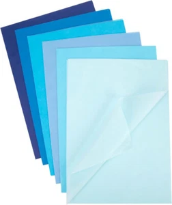 330 Sheets Blue Tissue Paper 14x10 Inch Gift Wrapping Paper Bulk Gifts for Bags - Picture 1 of 5