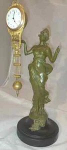 Für Liebhaber ! Alte antike mysterieuse Junghans Uhr, Modell " Elegant" !!! - Bild 1 von 9