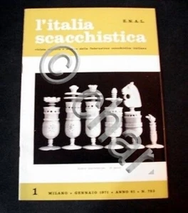 Rivista Scacchi - L' Italia Scacchistica n° 783 - 1971 - Foto 1 di 1