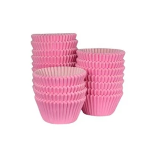 Pink Muffin Cases - 2 Pack Sizes - Picture 1 of 1