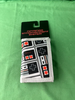 Cartera Nintendo Tri Plegable Lona Oficial NUEVA Foto 1 de 2