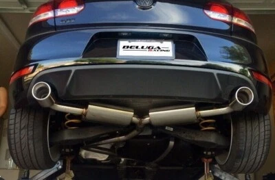 Beluga Racing VW 10-14 GOLF GTI MK6 MKVI 2.0T High Performance Catback Exhaust - Image 1 of 4