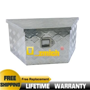 26"x13"x12" Aluminum Diamond Plate Pickup Truck Trailer Tongue Storage Tool Box - Picture 1 of 7