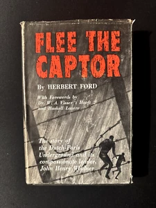 Herbert Ford FLEE THE CAPTOR 1st Edition 3rd Printing - Foto 1 di 4