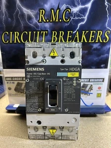 SIEMENS HDX3B050 CIRCUIT BREAKER WITH AUXILIARY - Picture 1 of 5