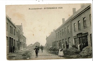 CPA Carte Postale-Belgique-Zonnebeke- Roeselaerstraat animée VM31127 - Photo 1/2
