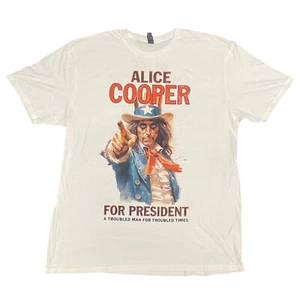 Alice Cooper For President Whistle Stop World Tour 2024 With Dates Merch T-Shirt - Bild 1 von 17