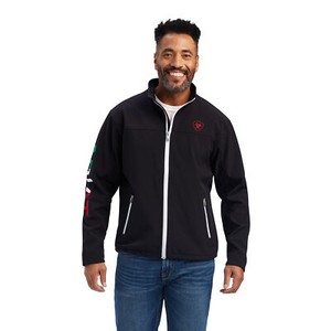 ariat men's team logo softshell jacket