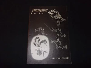 Coca Cola "Pause Prints" Aug 1950 Employee LA Coke News Magazine Derby Races - Picture 1 of 8