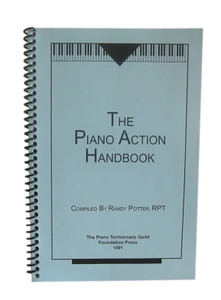 Piano Action Handbook - Compiled by Randy Potter | Spiral Bound Book - Picture 1 of 1