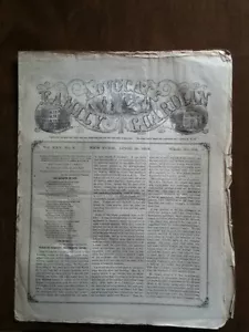 3 Civil War Era New York Newspapers Advocate Family Guardian Vintage - Picture 1 of 3