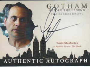 Gotham Season 2 Autograph Card TS - Todd Stashwick - Picture 1 of 1