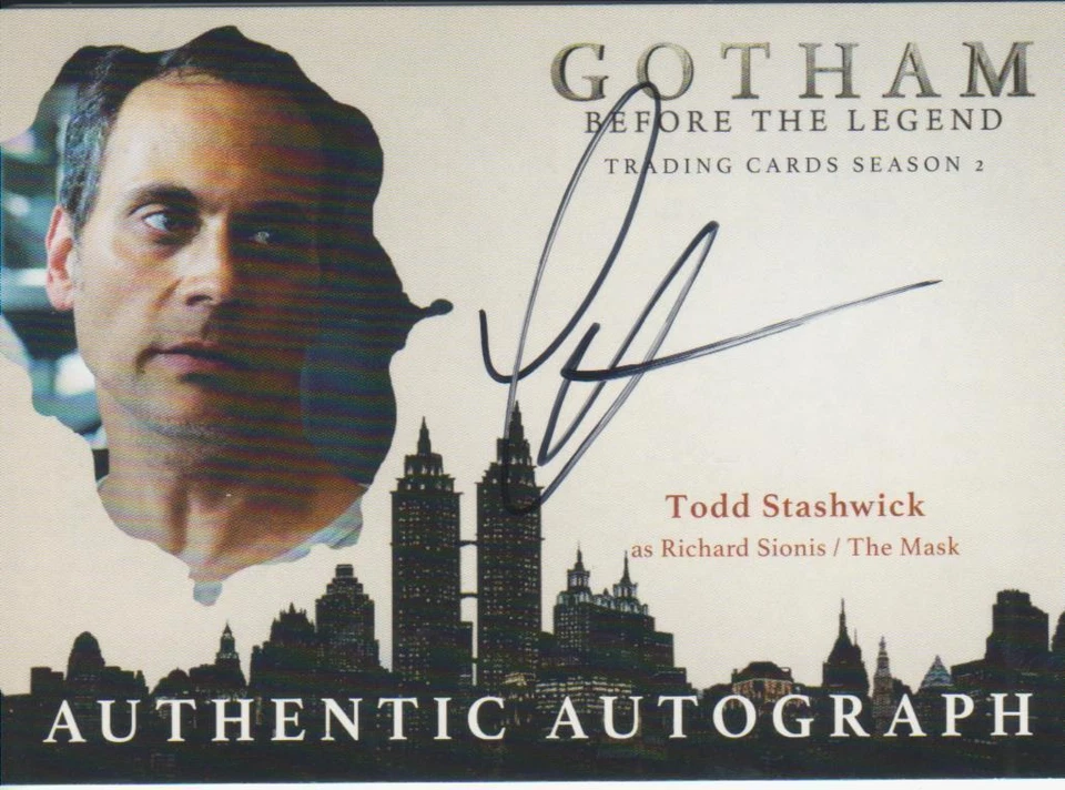 Gotham Season 2 Autograph Card TS - Todd Stashwick - Image 1 of 1