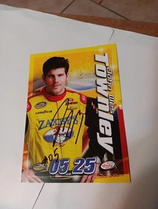 John Wes Townley Autographed Herocard 2015 #05 Zaxbys Arca Menards Daytona 200 - Picture 1 of 3