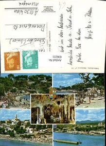 636221, postal múltiple Mallorca Porto Cristo playa cueva España - Imagen 1 de 1
