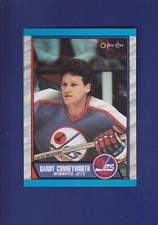 Randy Cunneyworth RC 1989-90 O-PEE-CHEE OPC Hockey #63 (MINT) Winnipeg Jets
