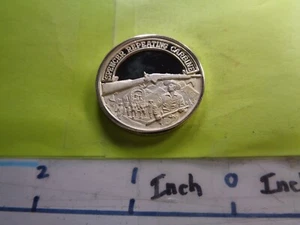 SPENCER REPEATING CARBINE RIFLE 7 SHOP REPEATER GUN NRA 999 SILVER COIN RARE #B - Picture 1 of 3
