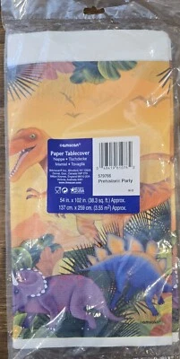 Mantel de papel de dinosaurio Amscan Foto 1 de 3