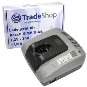 Akku Ladegerät 7,2V-24V Ladestation für Bosch GDR 12VN GML 24 V GML 24 V-CD - Bild 1 von 5