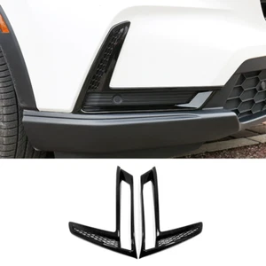 Bright Black Front Fog Light Lamp Trim for Honda CRV CR-V 2023-2025 - Picture 1 of 10