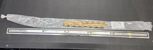 NOS OEM 1967 FORD CUSTOM 500 GALAXIE TRUNK LID MOLDING FINISH PANEL TRIM - Picture 1 of 19