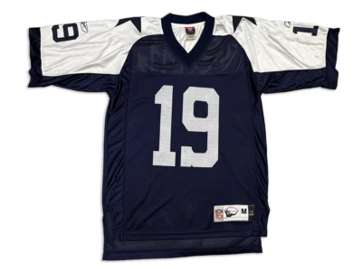 Reebok Throwbacks Dallas Cowboys Keyshawn Johnson 19 Home Jersey Mens Size M - Image 1 of 4