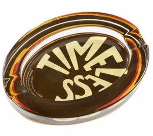 Nat Sherman Timeless Crystal Glass Ashtray - Brown - New - Picture 1 of 1