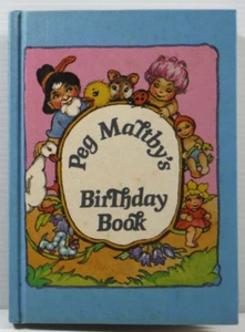 Peg Maltby's Birthday Book 1985 unused small hardcover illustrated throughout - Picture 1 of 15
