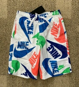 Nike Shorts Trunks Swim Casual Mesh Lined CW1023 Older Kids Boys Youth M 10 11 - Picture 1 of 3