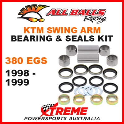 ALL BALLS 28-1088 MX SWINGARM BEARING KIT KTM 380EGS 380 EGS 1998-1999 ENDURO — 第 1/2 张图片