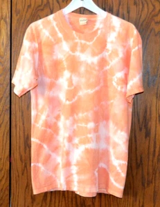 Vintage Greatland Batik Kurzarm T-Shirt Etikett Größe Small - Brustumfang 39" USA - Bild 1 von 6
