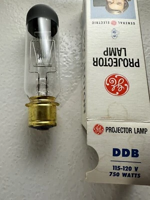 GE DDB "DDW, DDY"projector lamp projection light bulb 115-120v 750w, G.E. brand