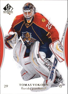 2007-08 SP Authentic Hockey #10 Tomas Vokoun