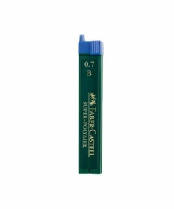 Faber Castell Super Polymer Mechanical Pencil Fineline Leads 0.7 HB 12 Leads - Picture 1 of 3