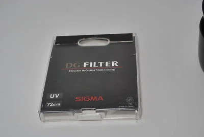 Exc* Sigma DG Filter UV 72mm Ultra-low Reflection Multi Coating from Japan 2 - Image 1 of 4