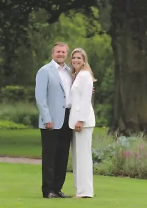 ***ORIGINAL POSTCARD***KÖNIGIN MAXIMA-KÖNIG WILLEM-ALEXANDER-ORANJE-2019-ADEL - Bild 1 von 2