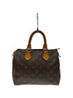 Used Louis Vuitton 1 Speedy 25 Canvas Brw/Pvc/Brw/Zip Handle Torn Bag